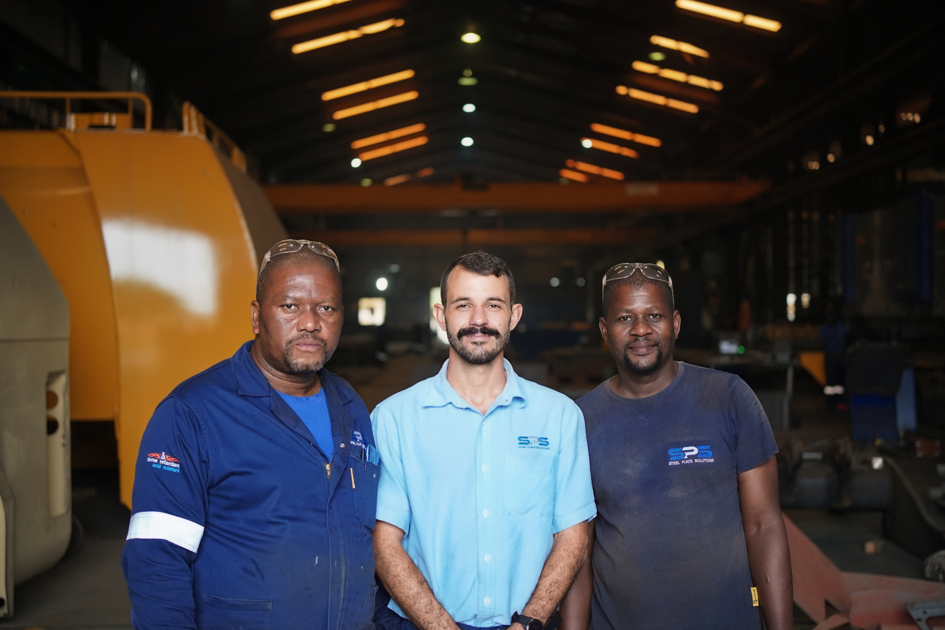 Jean and the SPS Richards Bay quality control team